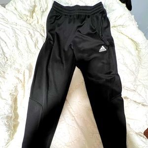 black adidas climalite pants
